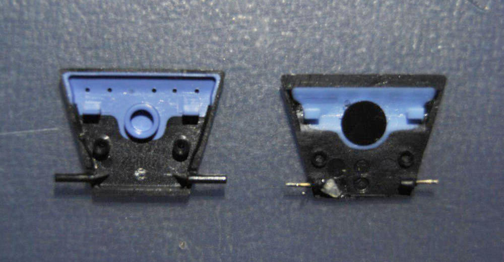 Comparison of original and fixed buttons